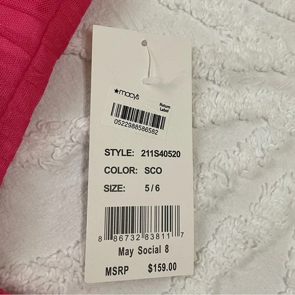 NWT Sparkly Pink Semi-Formal Dress - Picture 10 of 10